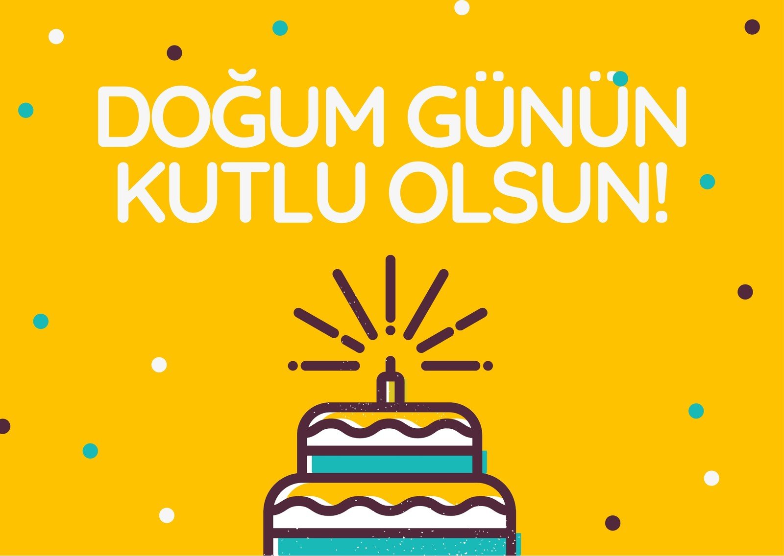 Şirin Pasta Doğum Günün Kutlu Olsun Kart Şirin Pasta Doğum Günün Kutlu Olsun Kart