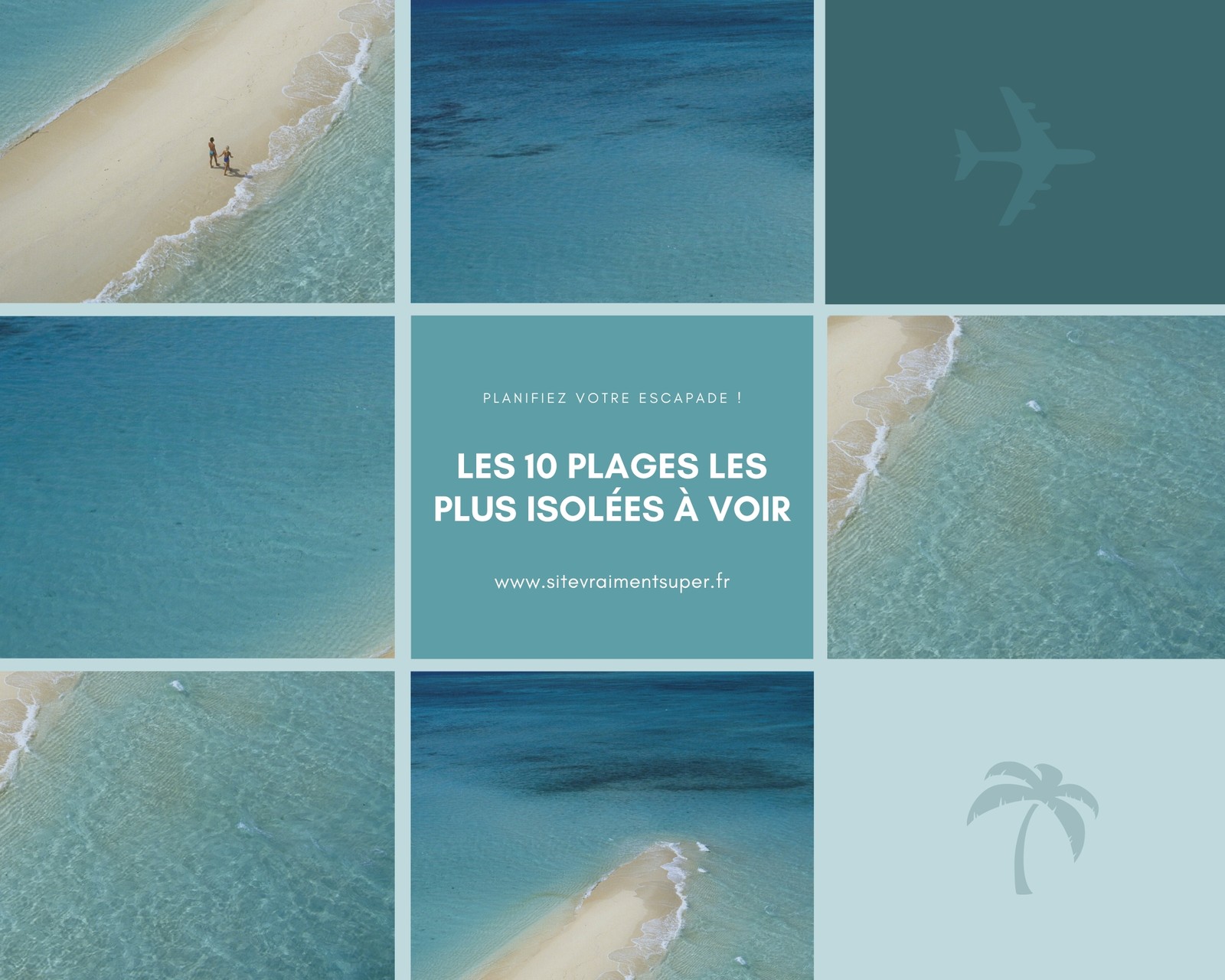 Montage photo de voyage en forme de mosaïque Montage photo de voyage en forme de mosaïque