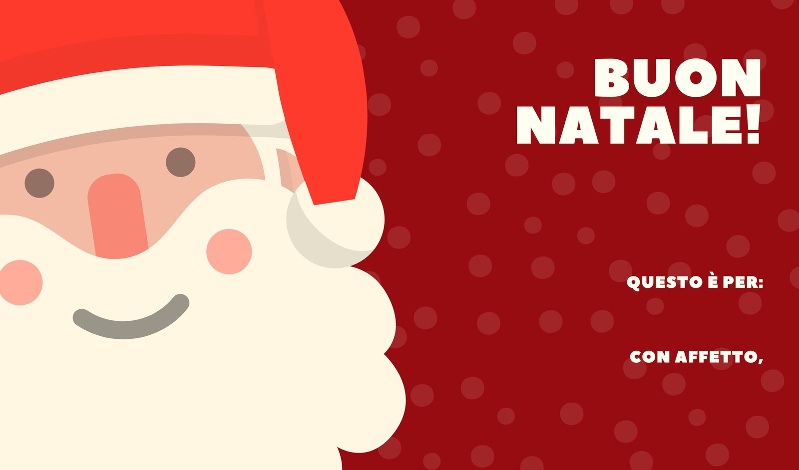 Rosso Vintage Babbo Natale Natale Etichetta Tag