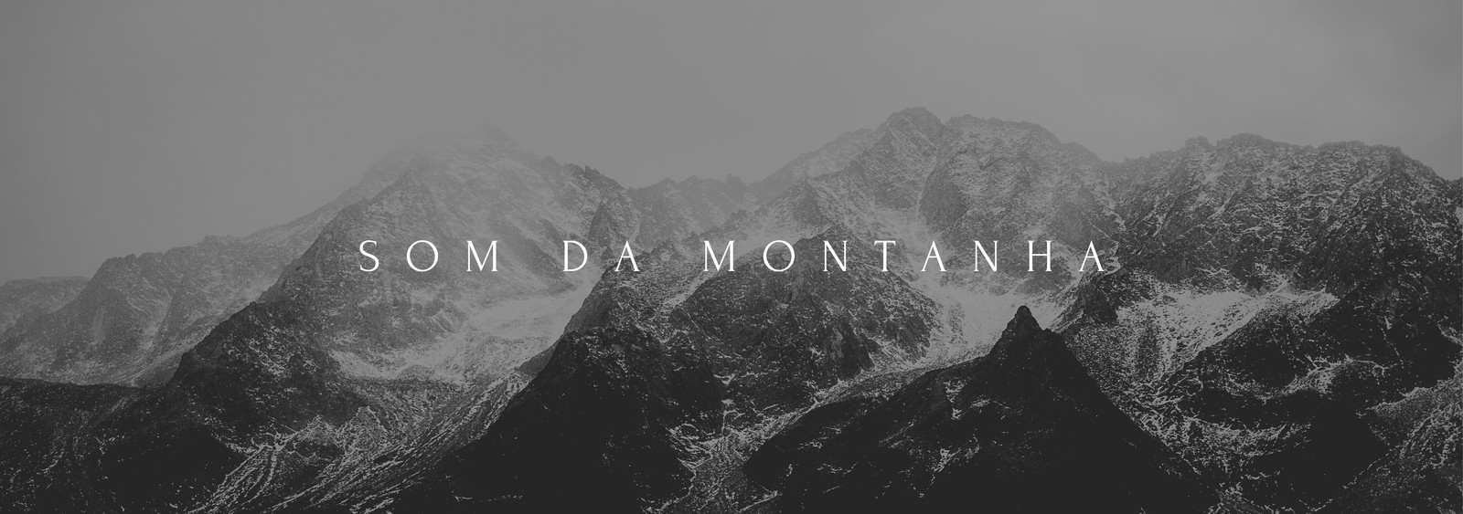 Monocromático Paisagem Tumblr Banner Monocromático Paisagem Tumblr Banner