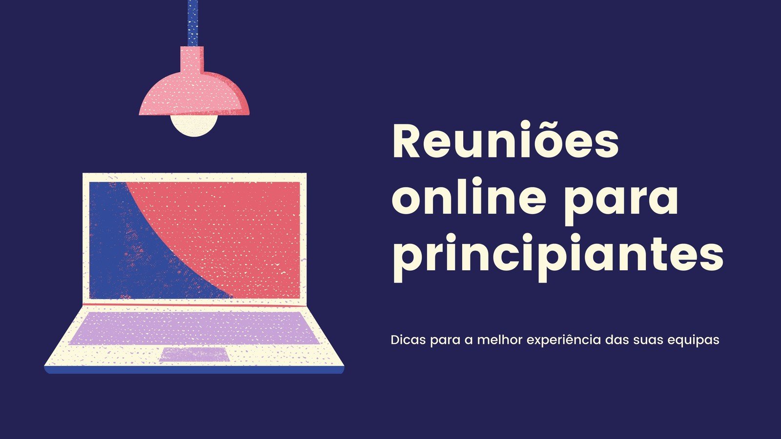 Roxo e Rosa Moderno Trabalho A Partir de Casa Apresentação Simples