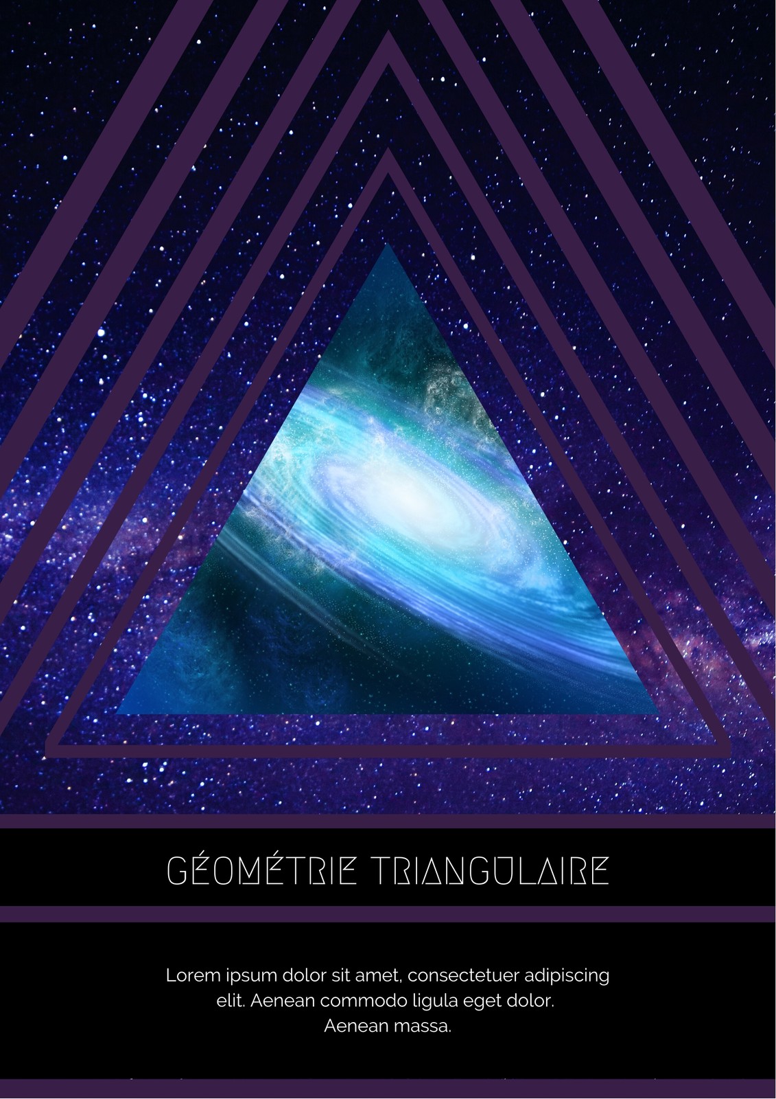 Géométrique Triangles A4 Dépliant Géométrique Triangles A4 Dépliant