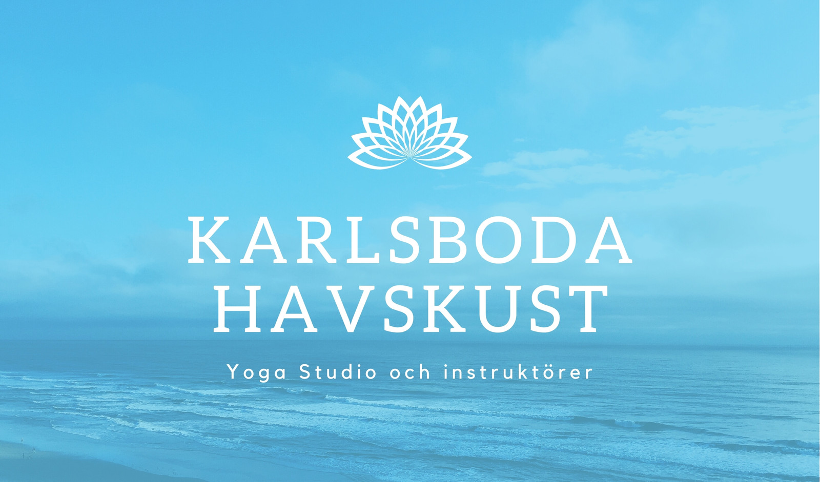 Blå Kust Yoga Visitkort Blå Kust Yoga Visitkort