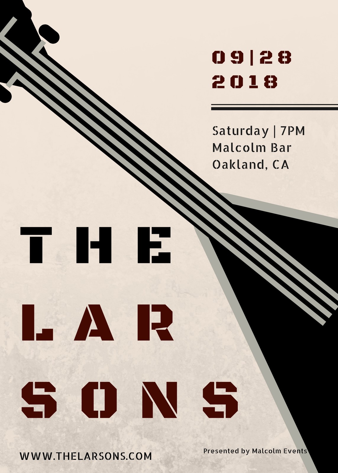 Rock Band Flyer Rock Band Flyer
