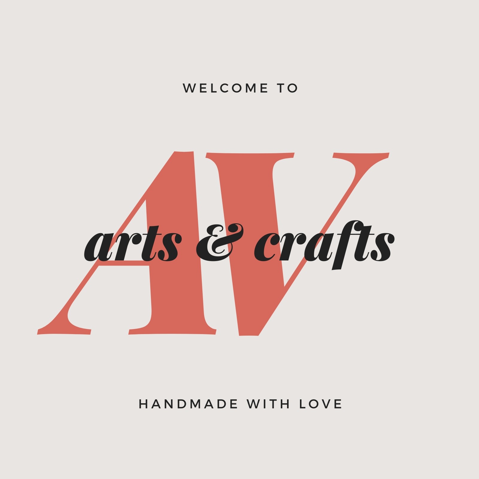 Clean Modern Arts Crafts Etsy Shop Icon Clean Modern Arts Crafts Etsy Shop Icon