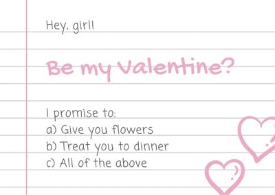 Thiệp Ngày Valentine bạn bè