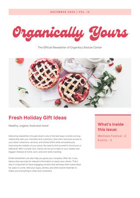 Newsletter di Natale Newsletter di Natale