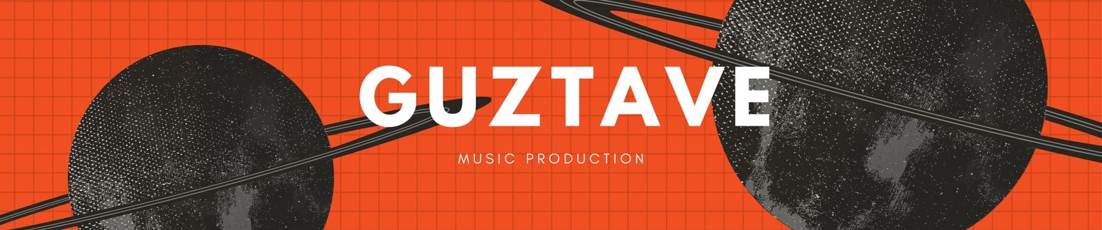 Orange with Planets General Soundcloud Banner Orange with Planets General Soundcloud Banner
