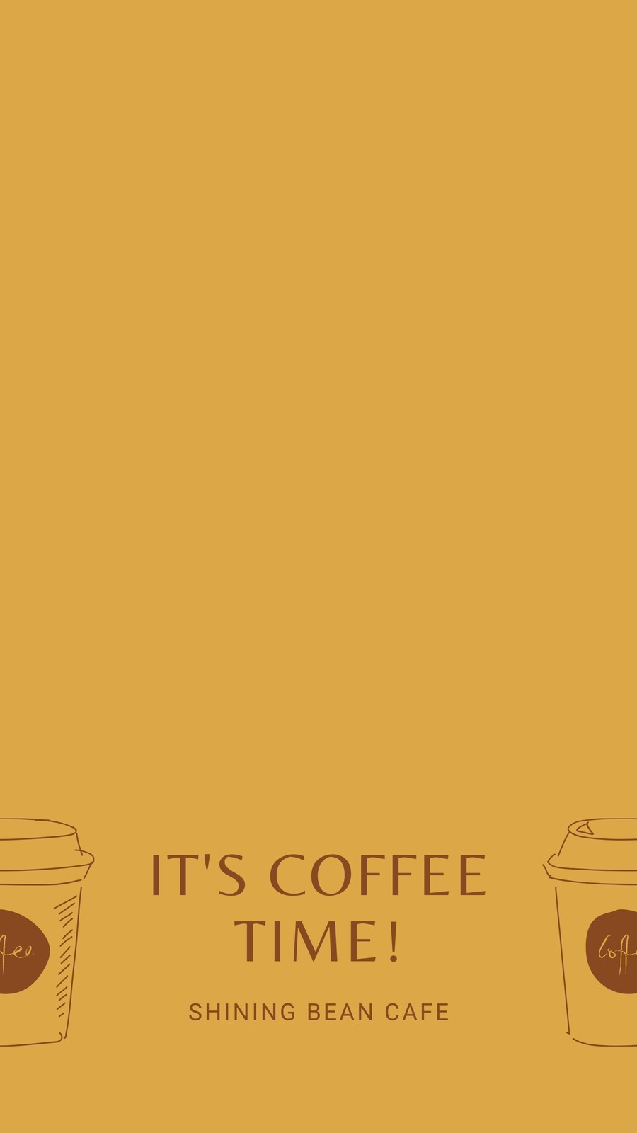 Coffee General Snapchat Geofilter