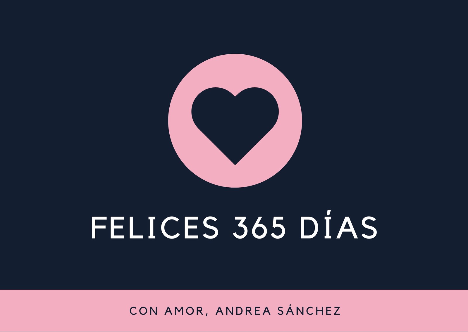 Azul y Rosa Ícono de Corazón Aniversario Tarjeta Azul y Rosa Ícono de Corazón Aniversario Tarjeta