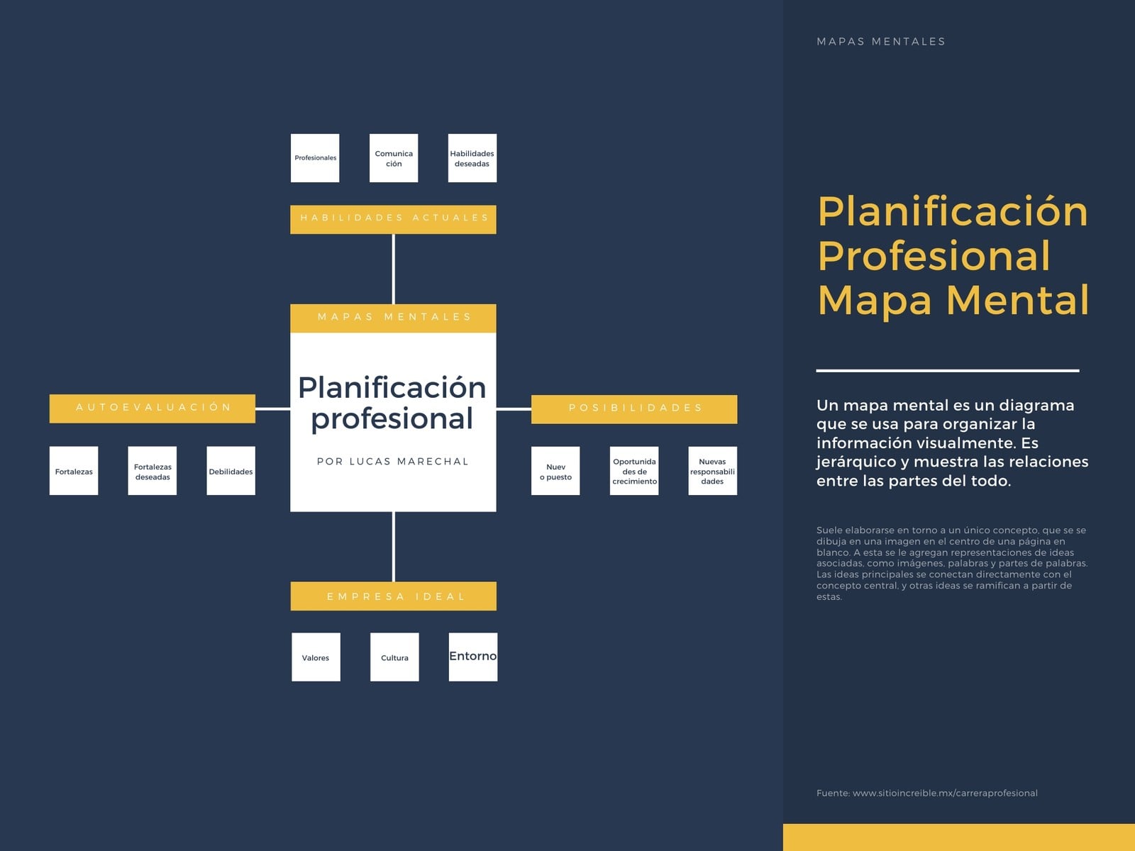 Mapa mental - Planificación - Profesional