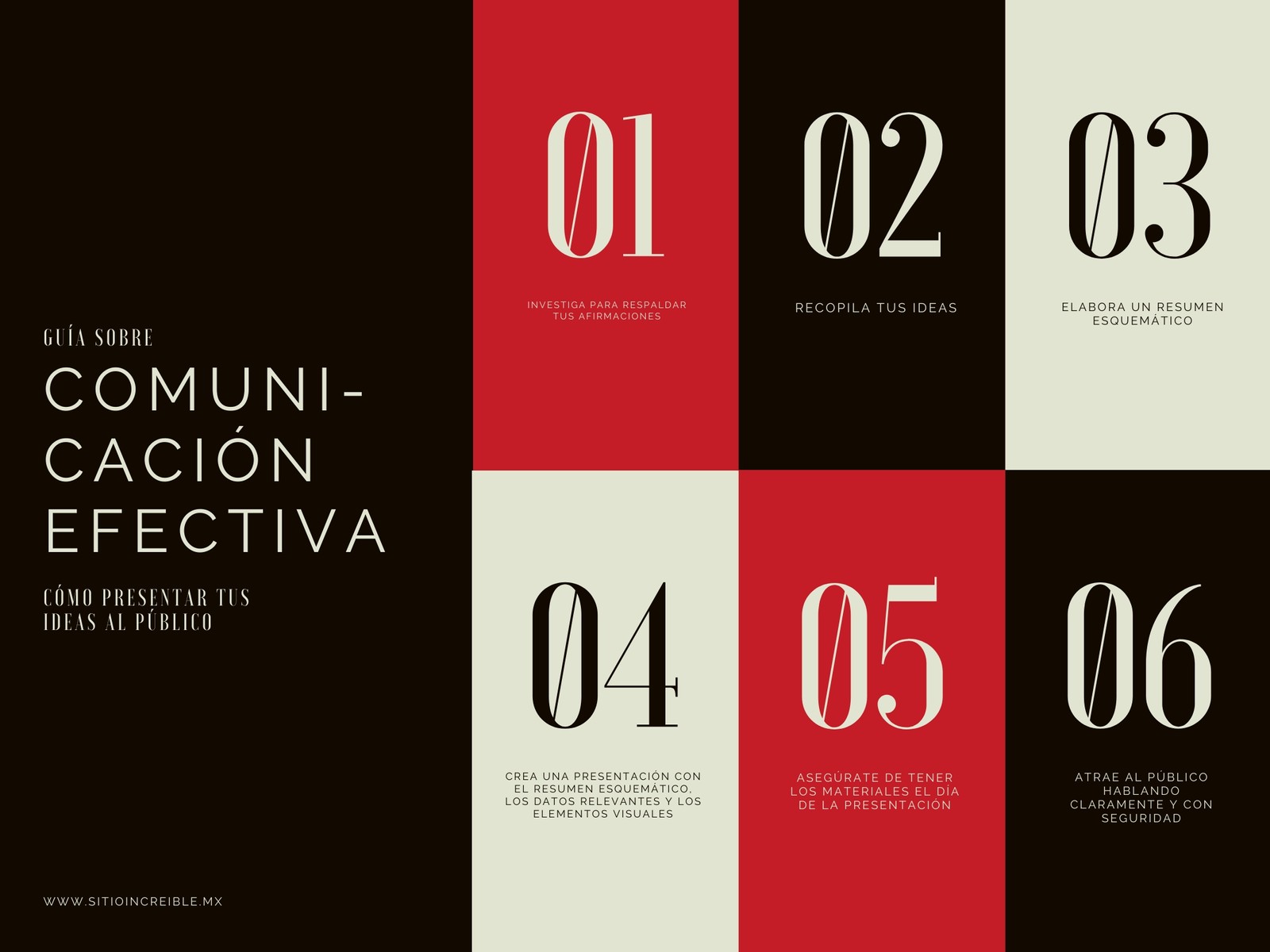 Rojo Negro y Crema Flujo de Proceso Diagrama