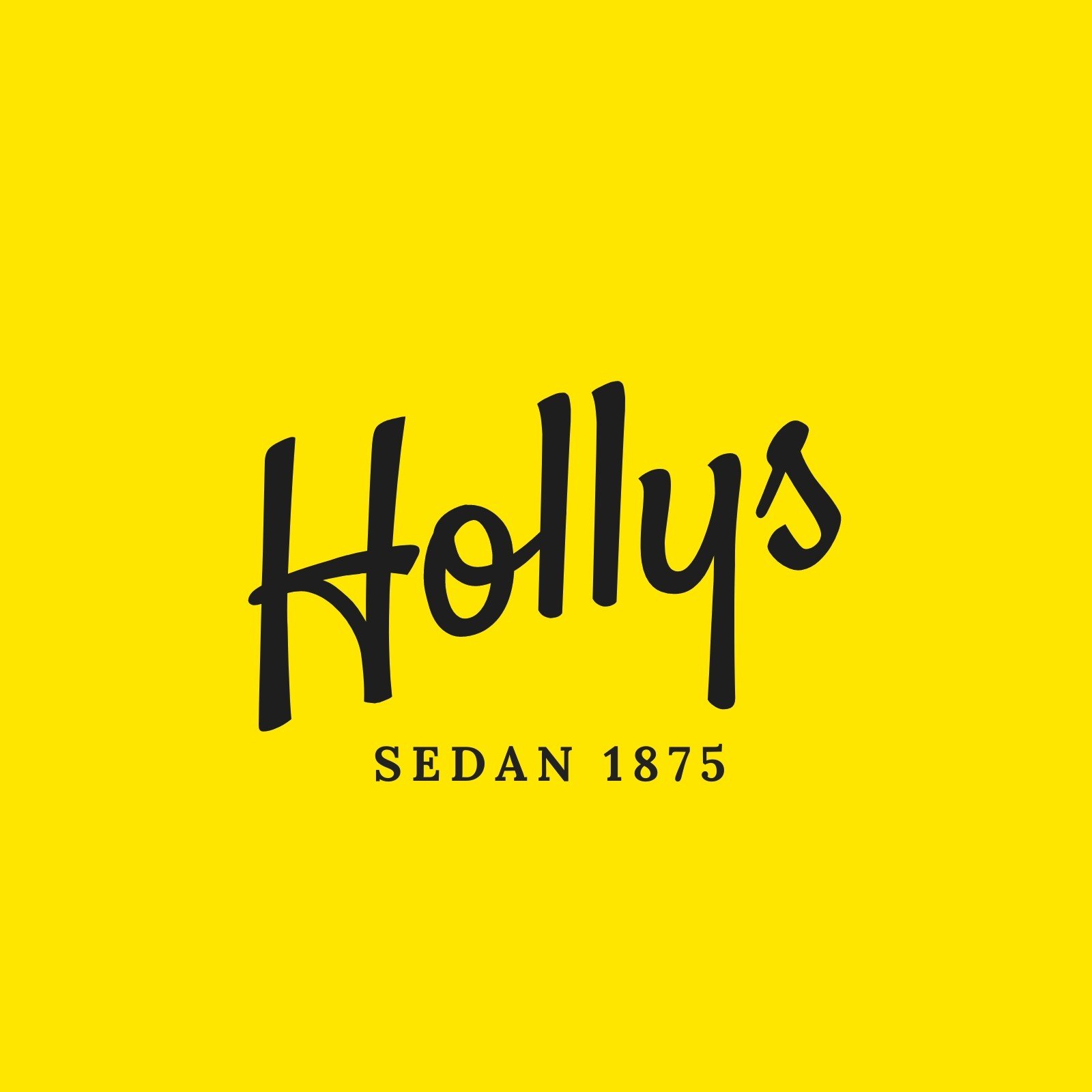 Gul och Svart Vintage Skönhet Logga