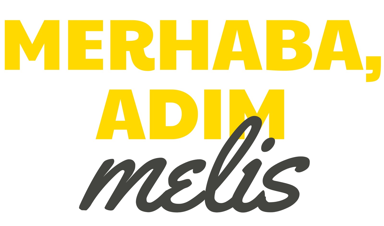 Sarı ve Siyah İsim Etiket Sarı ve Siyah İsim Etiket