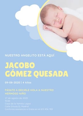 Anuncio de nacimiento