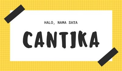 Gratis Contoh Tag Keren - Canva
