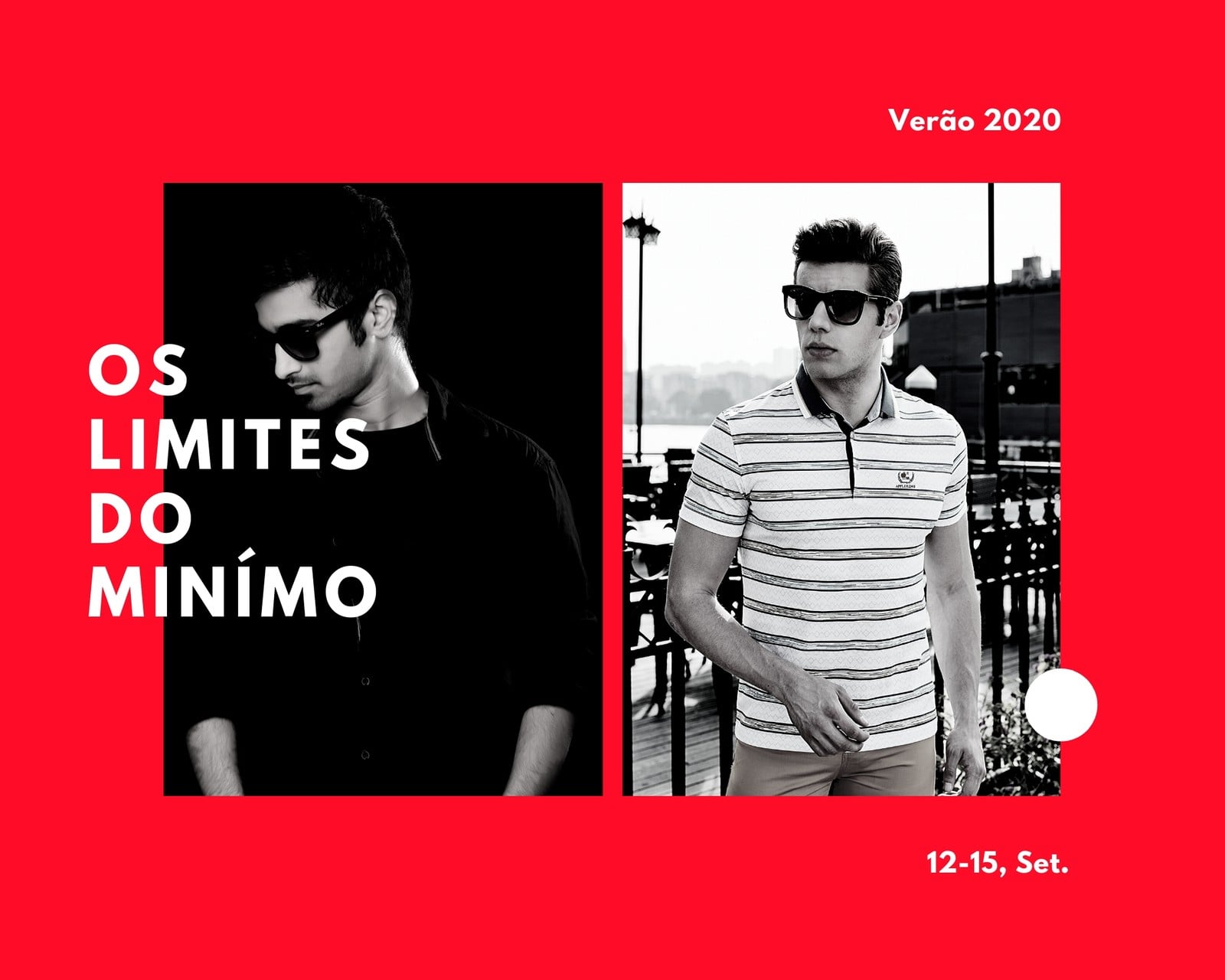 Montagem de fotos de moda masculina moderna Montagem de fotos de moda masculina moderna