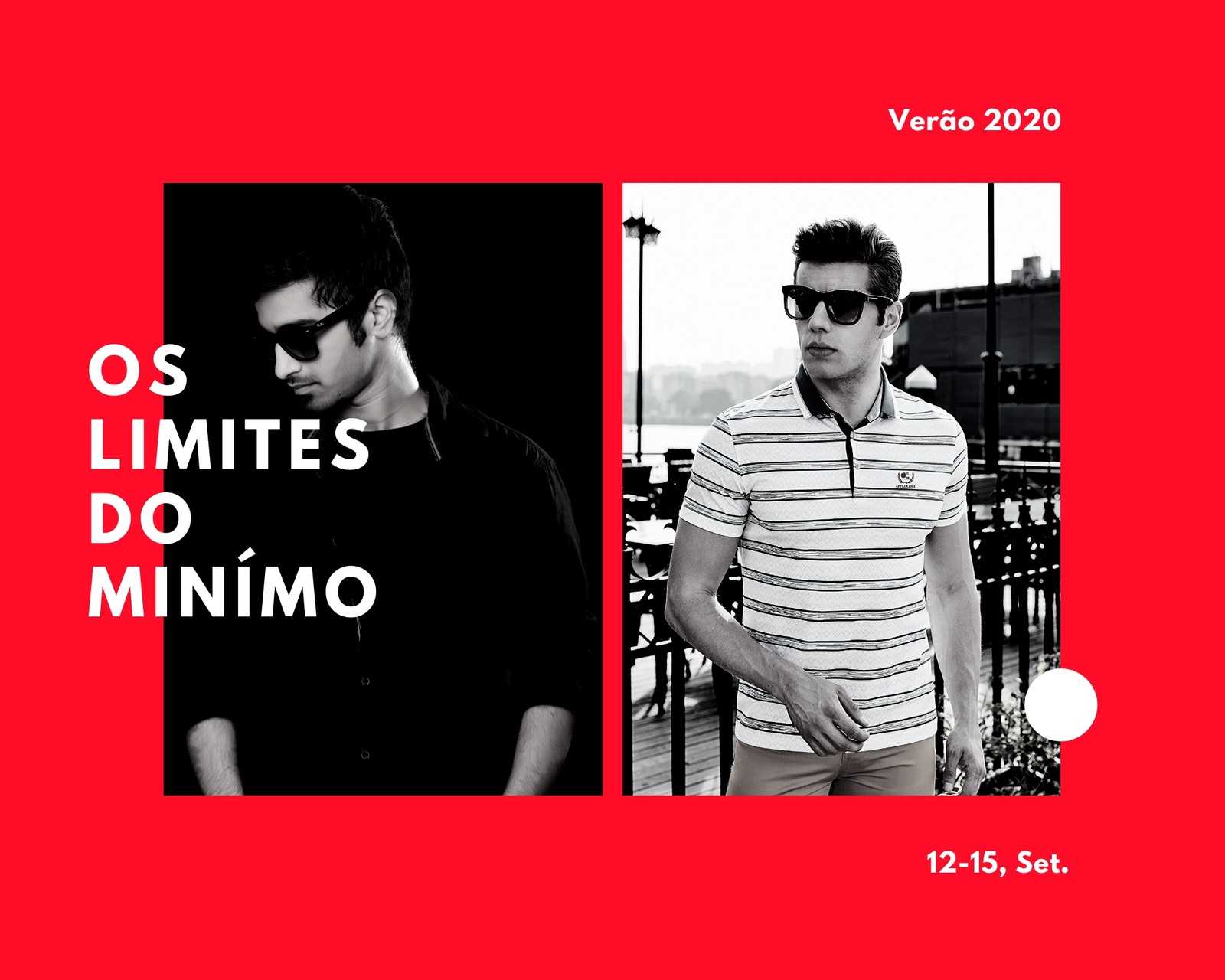 Montagem de fotos de moda masculina moderna Montagem de fotos de moda masculina moderna