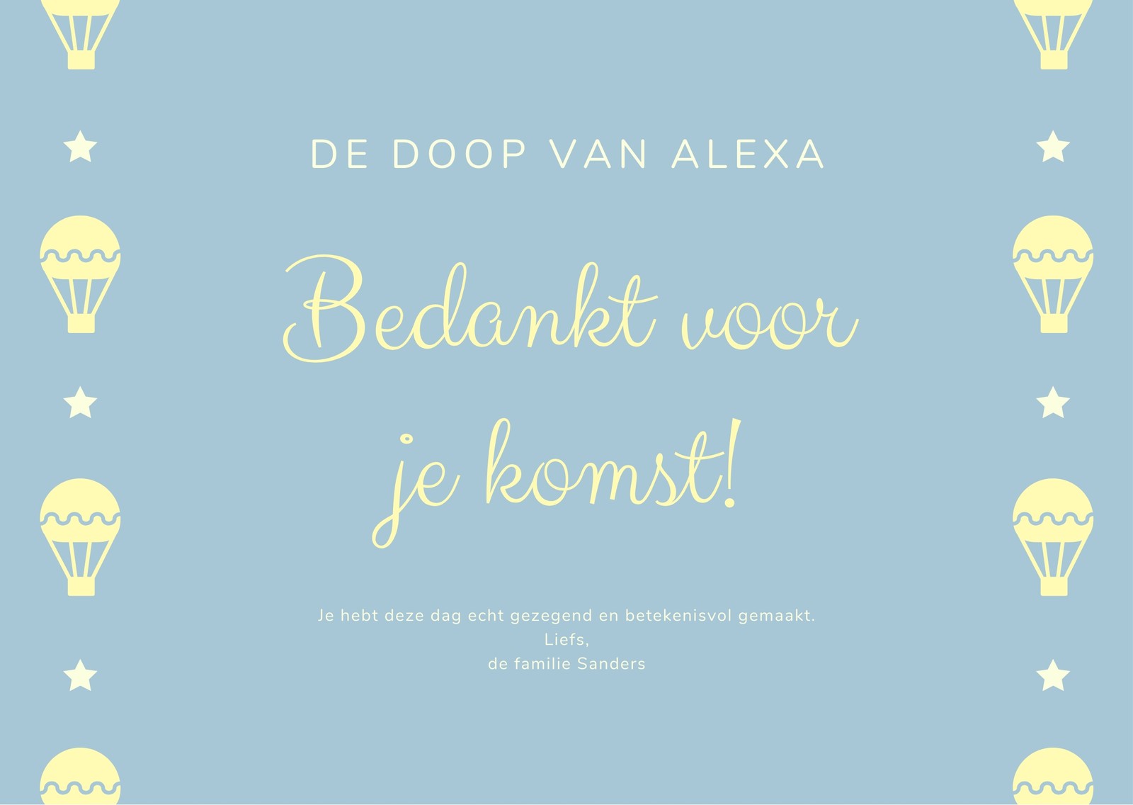 Bekijk bedankkaarten Bekijk bedankkaarten