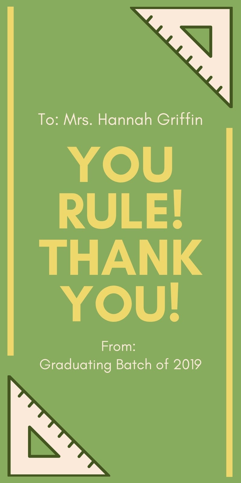 thank you grad card ideas Amazon.com : Hello Love Goods Graduation Thank You Cards Personalized with  Name, 5.5x4.25 Black and White Thank You Note Cards, Envelopes Included  (Flat Notecard) : Office Products