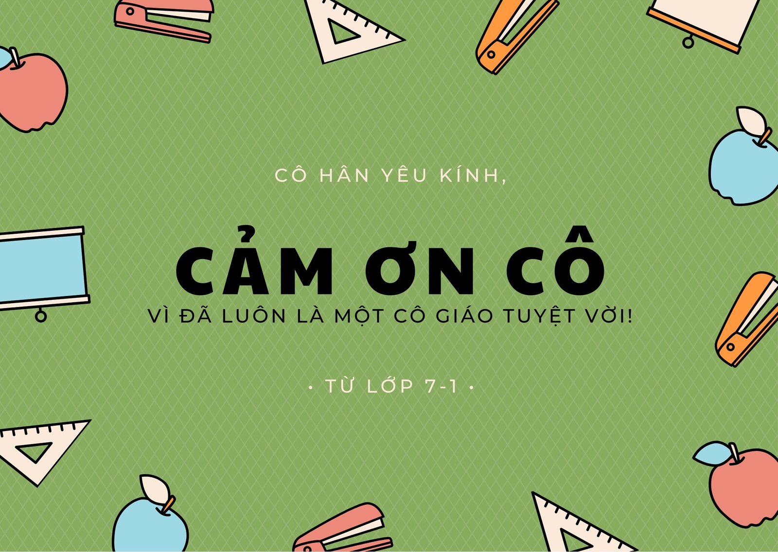 Lòng biết ơn Giáo viên Thiệp Lòng biết ơn Giáo viên Thiệp