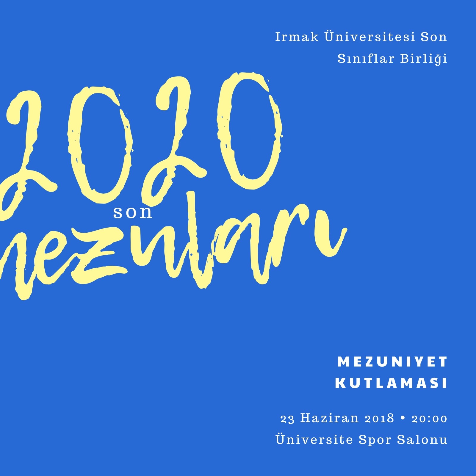 Mezuniyet Partisi Davetiye Mezuniyet Partisi Davetiye