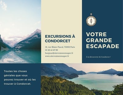Brochure touristique