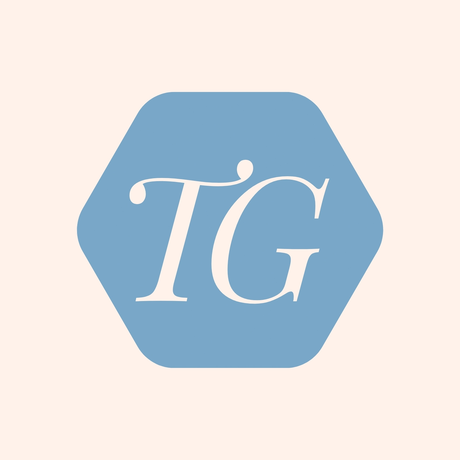 Pastel Blue Beige Lifestyle Editorial General News Logo Pastel Blue Beige Lifestyle Editorial General News Logo