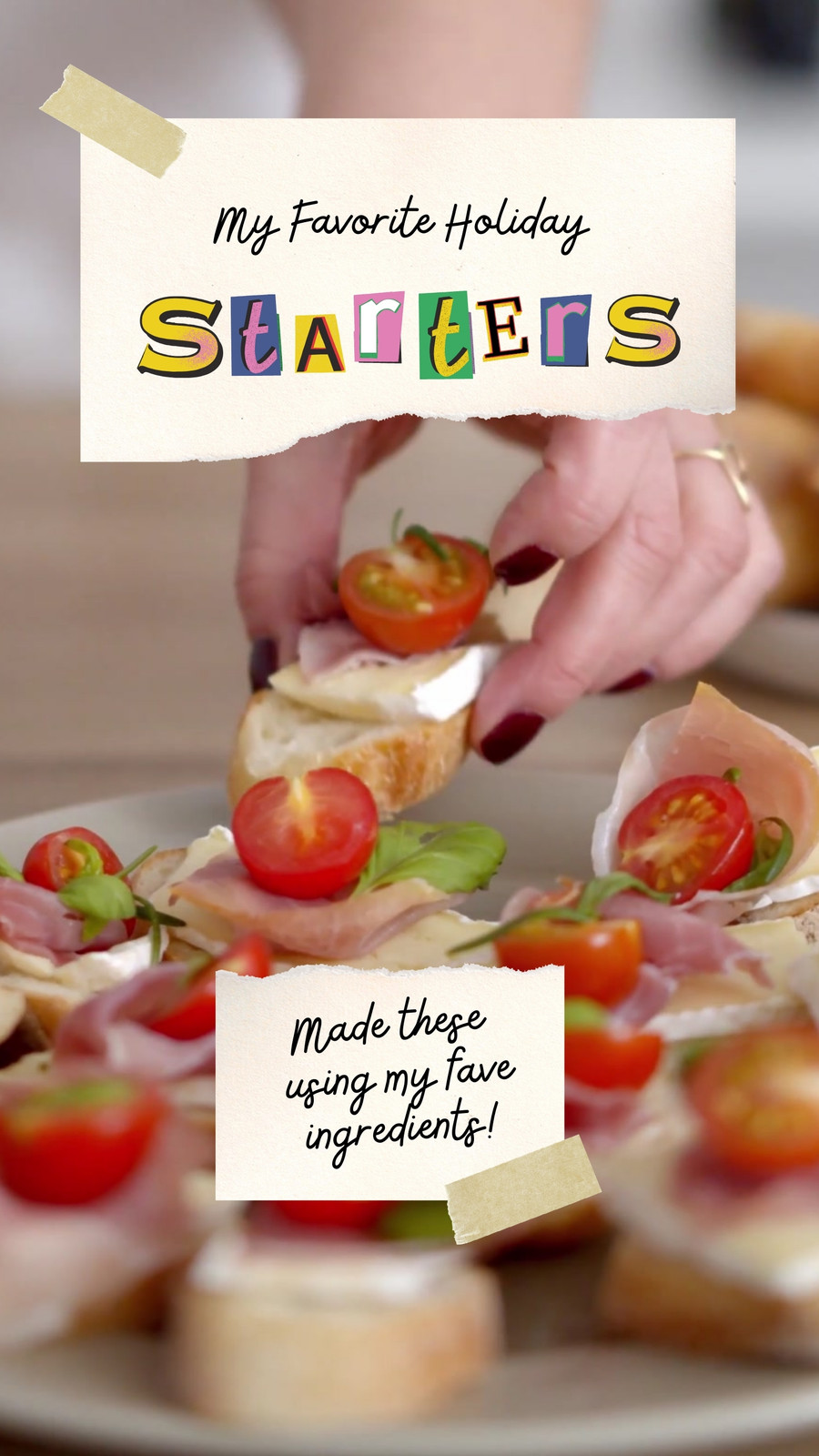 Colorful Pop Zine Food Creator Instagram Reel