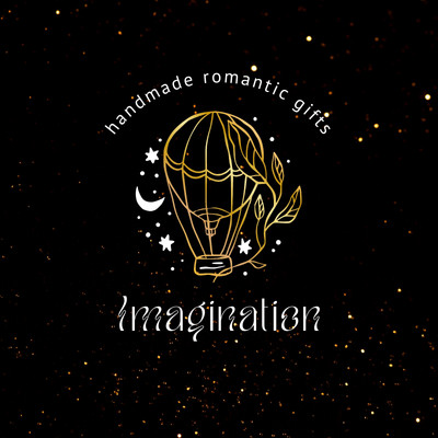 Magic air balloon gift Etsy Shop Icon Canva template
