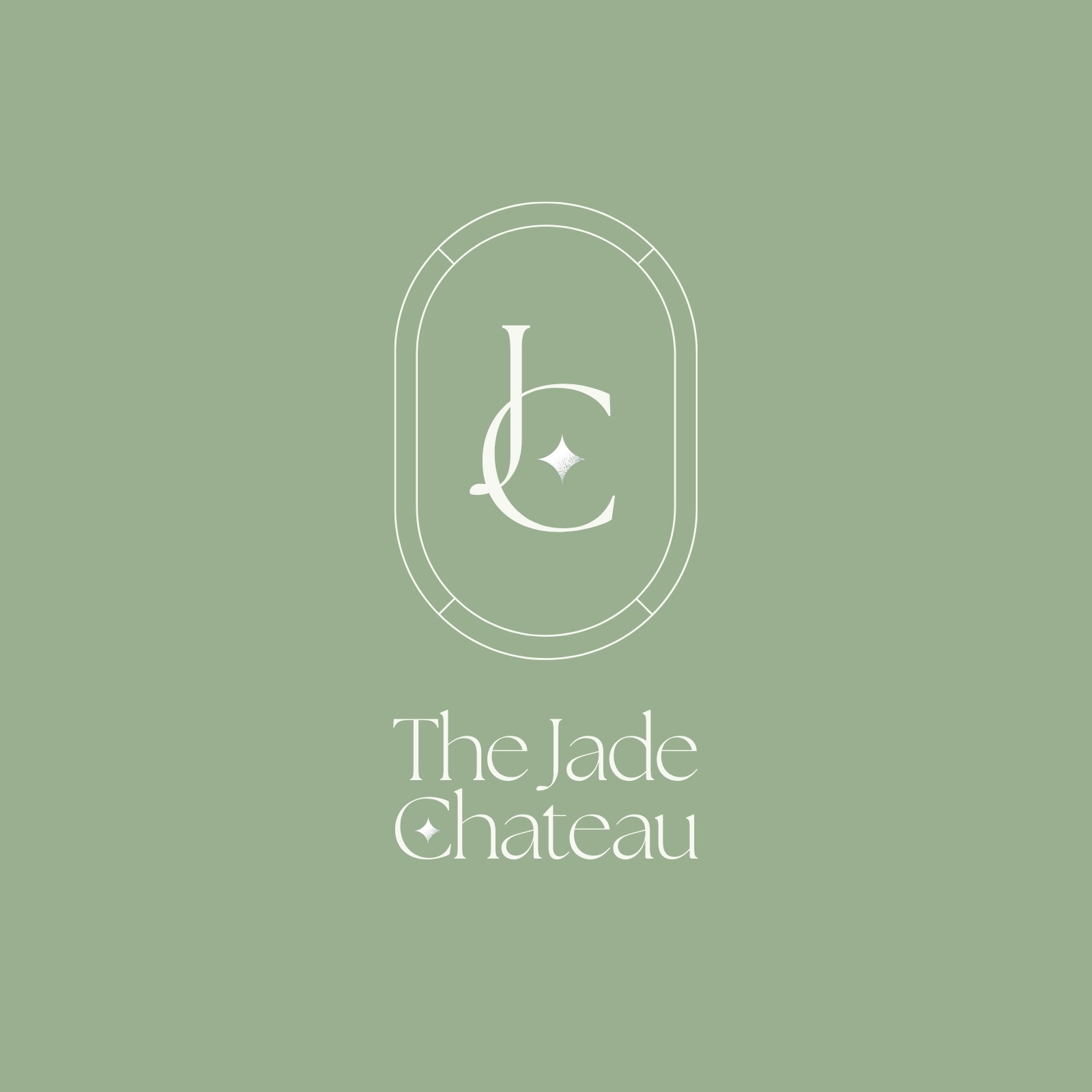 Light Green Classic Circular Hotel Hotel Logo