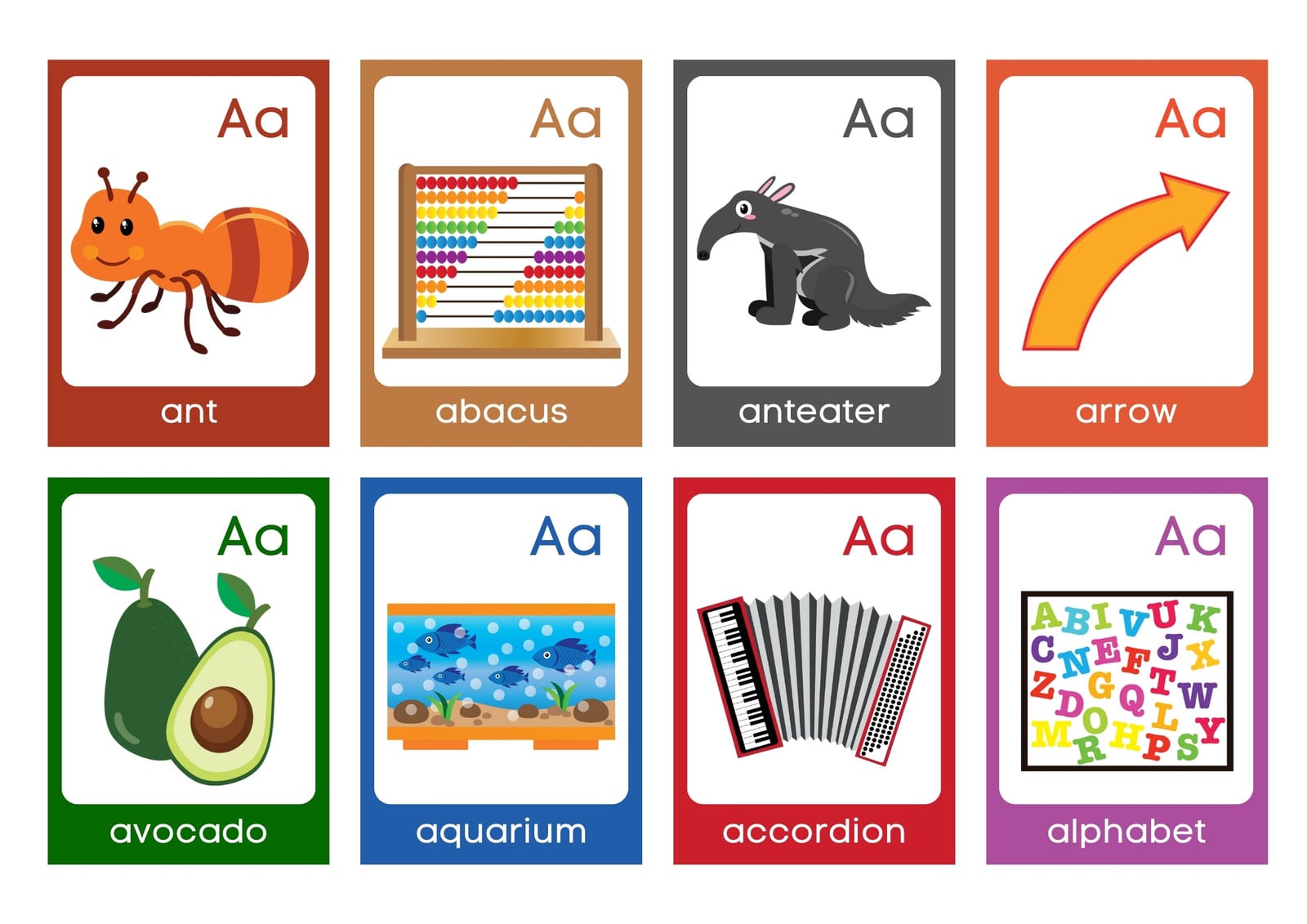 Page 8 - Free printable flashcard templates you can customize | Canva