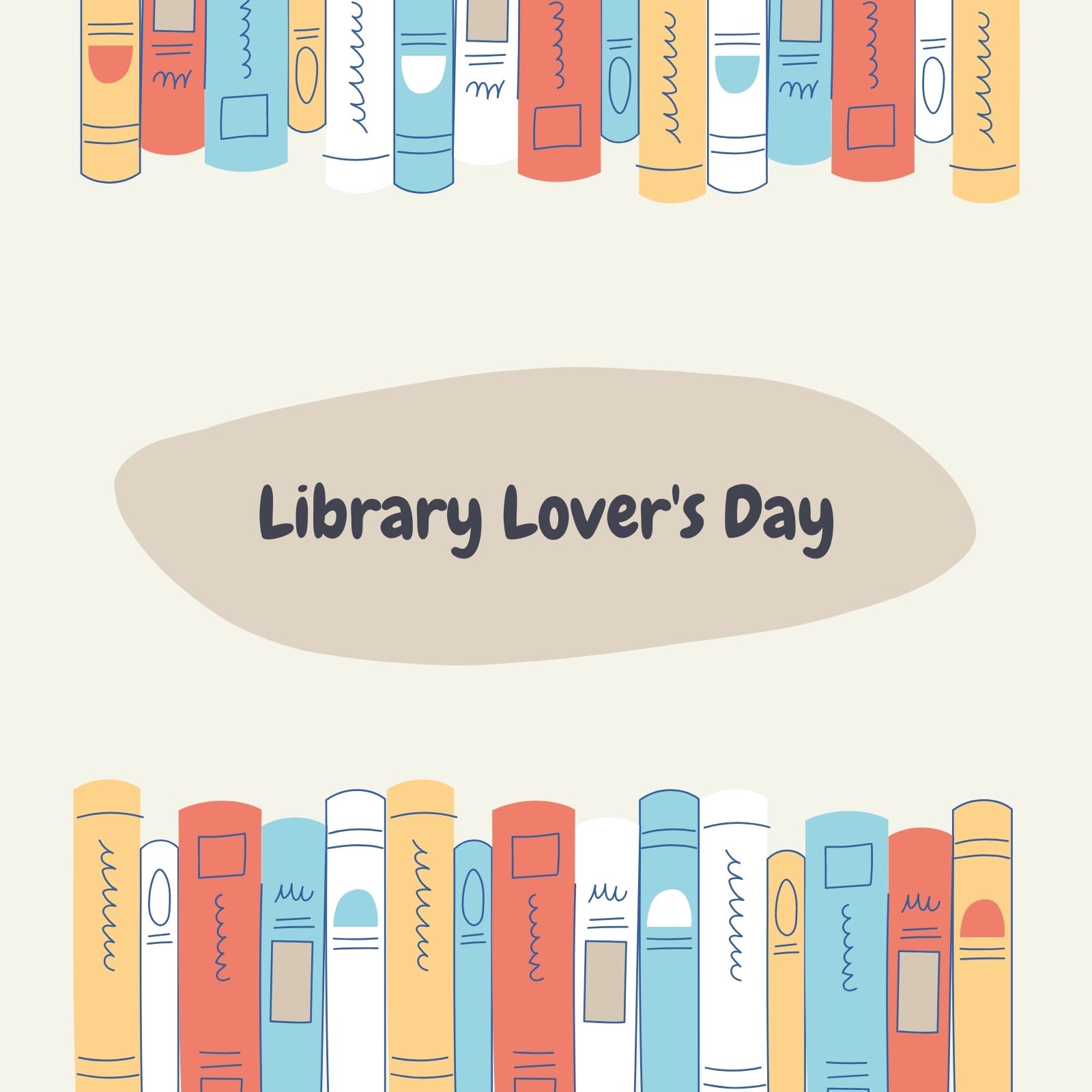 Free and customizable library templates