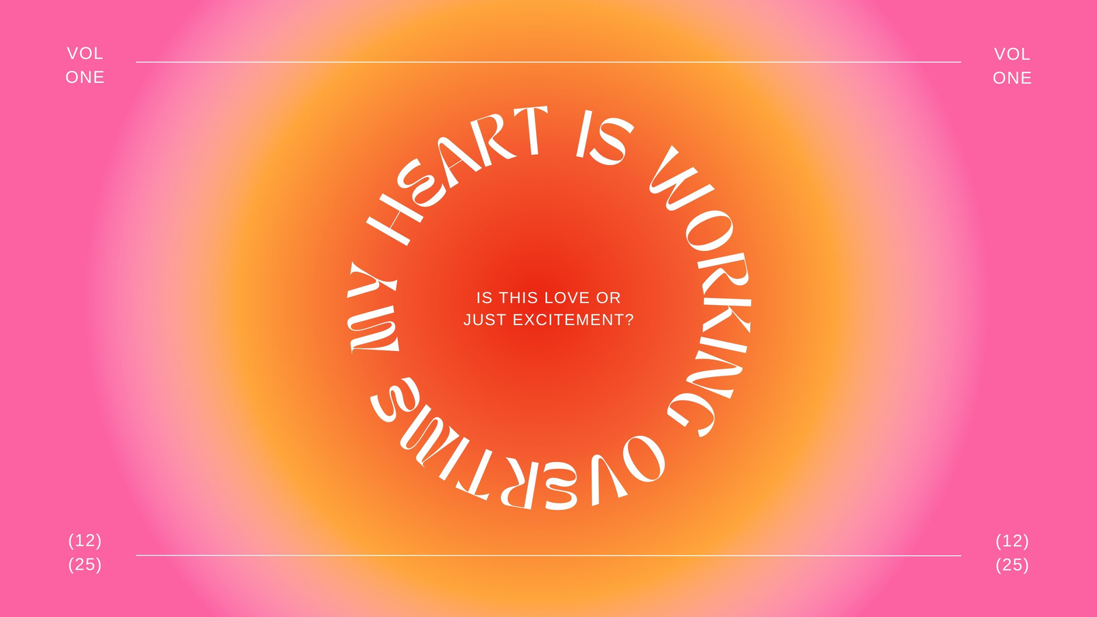 Orange and Pink Trippy Glowing Gradients Love Songs Favorite Music YouTube Channel Art Orange and Pink Trippy Glowing Gradients Love Songs Favorite Music YouTube Channel Art