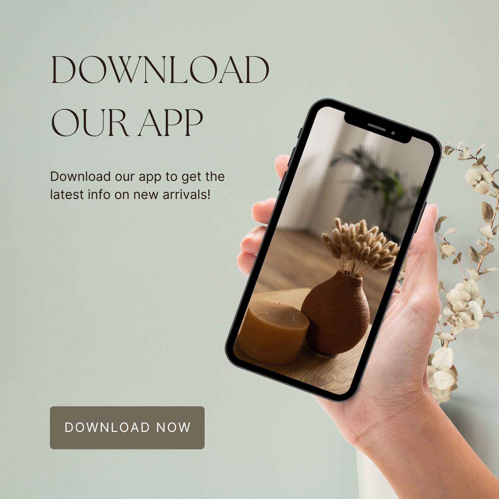 Aesthetic Download Our App With Phone Mockup Instagram Post Aesthetic Download Our App With Phone Mockup Instagram Post