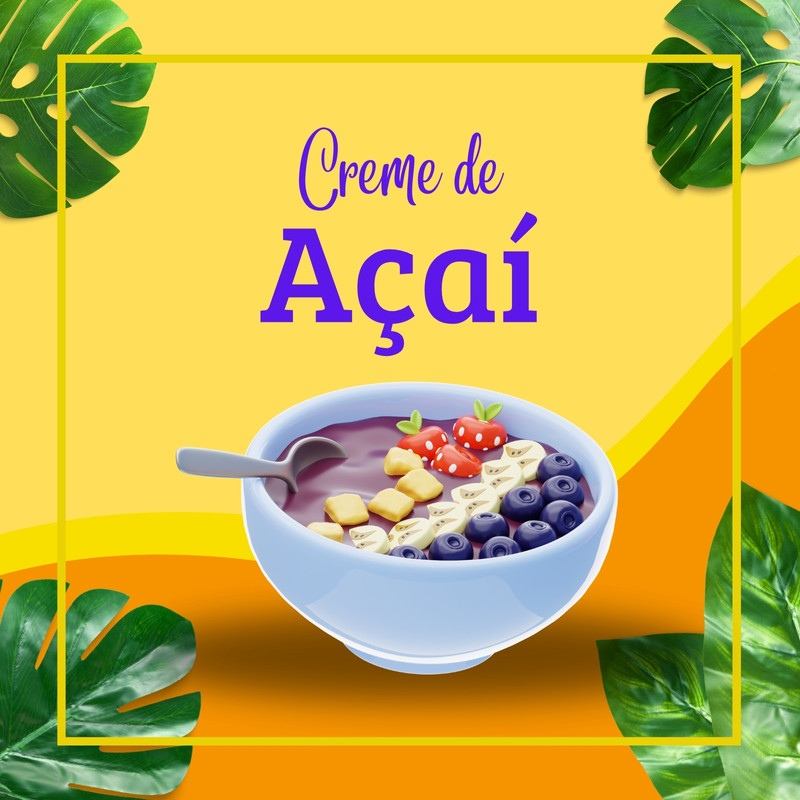 Modelos grátis e personalizáveis de acai - Canva