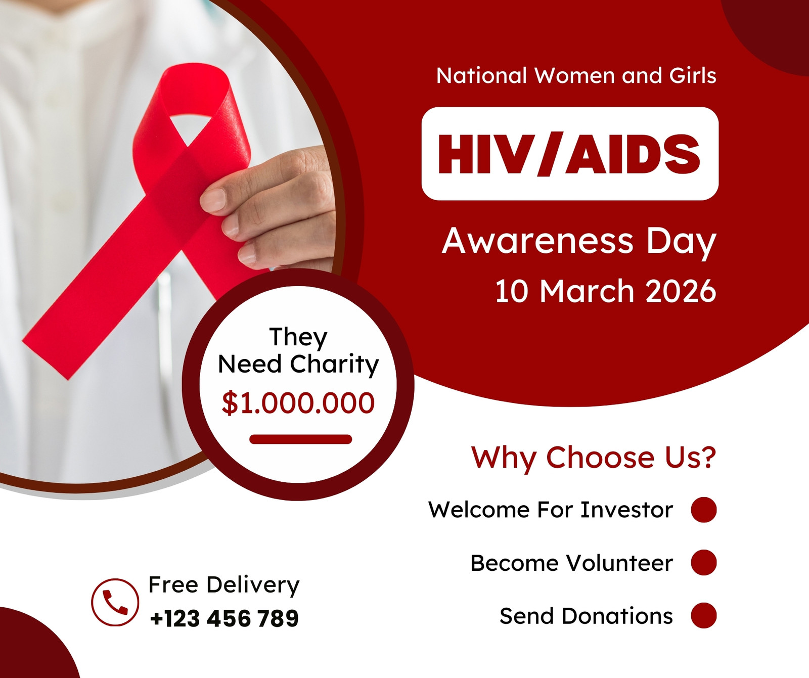 National Girls HIV Awareness Day Facebook Post