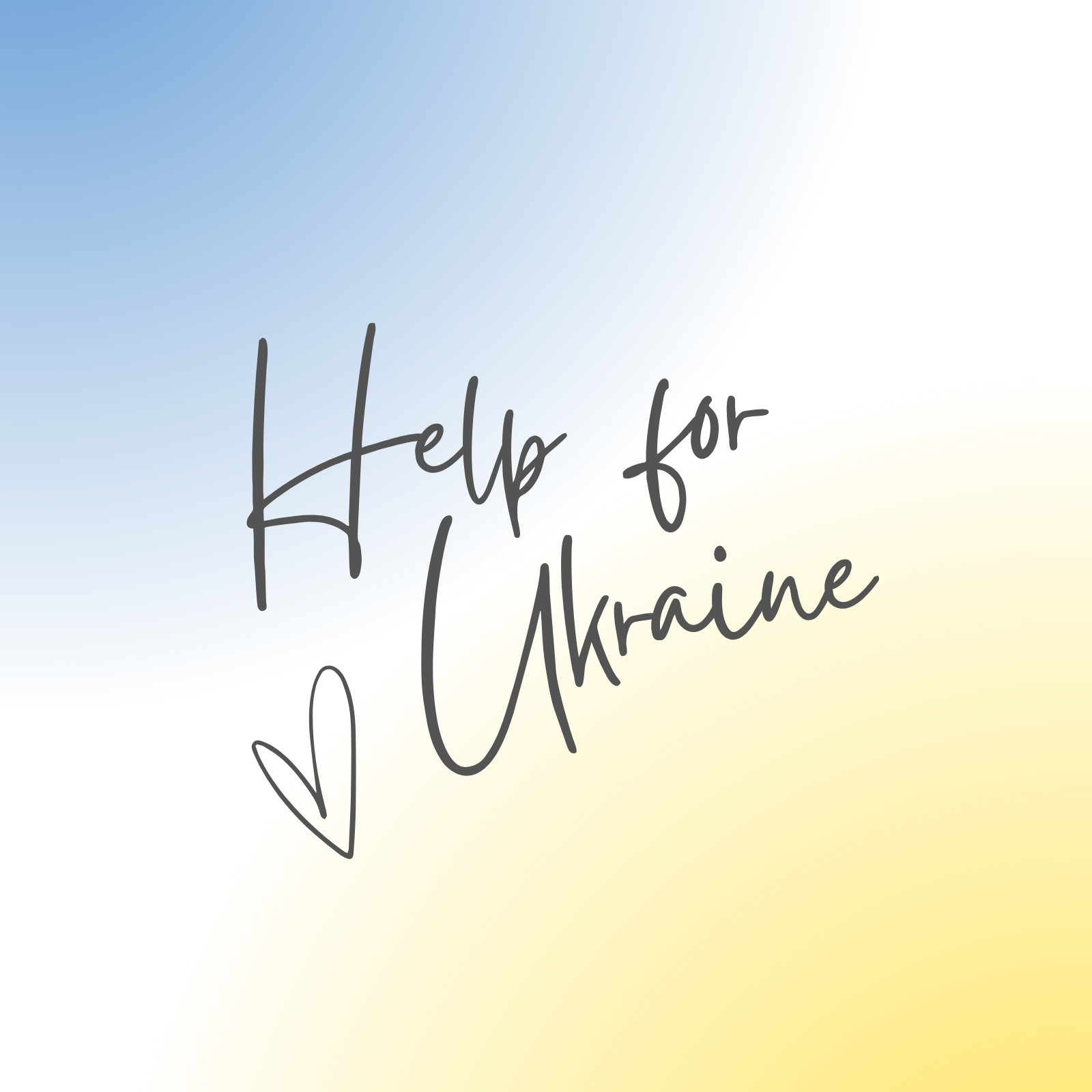 Free Ukraine Support We Stand With Ukraine Help for Ukraine Instagram Post