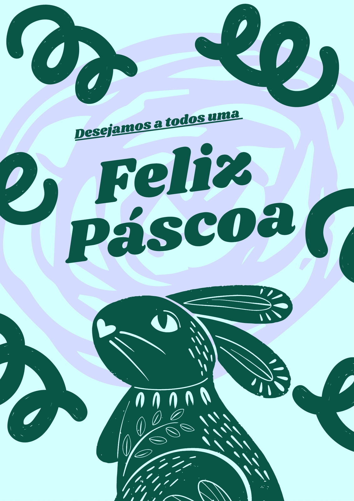 Desejamos a todos uma feliz páscoa