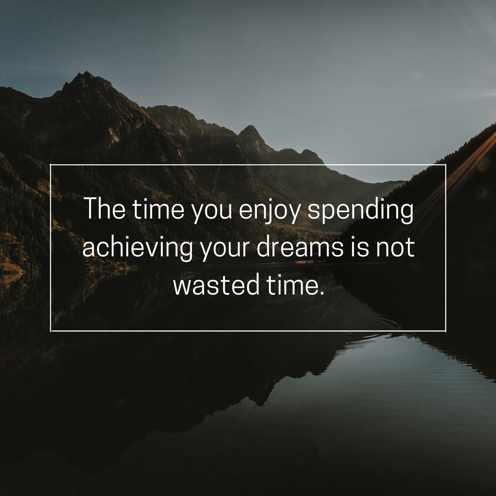 Motivational Quote Social Graphic