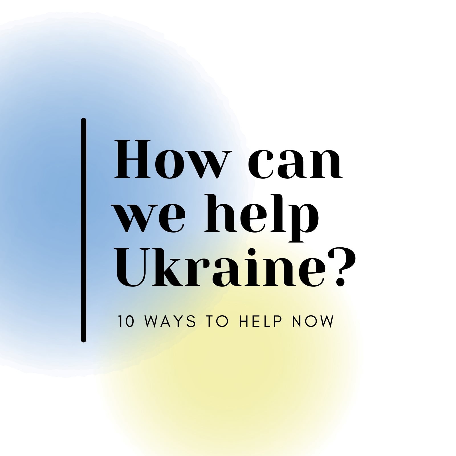 Free Help Ukraine Peace Instagram Post