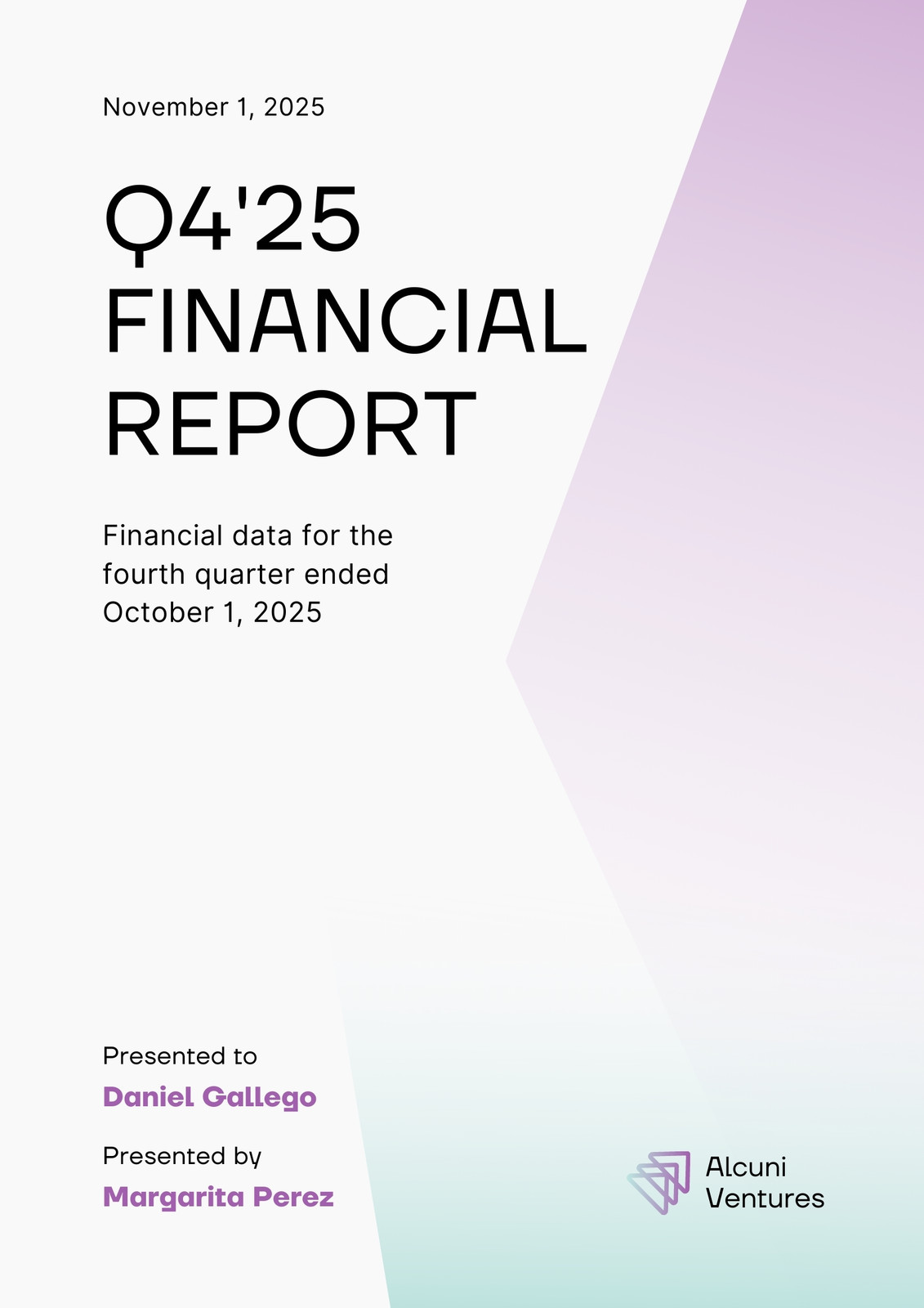 Financial Report
