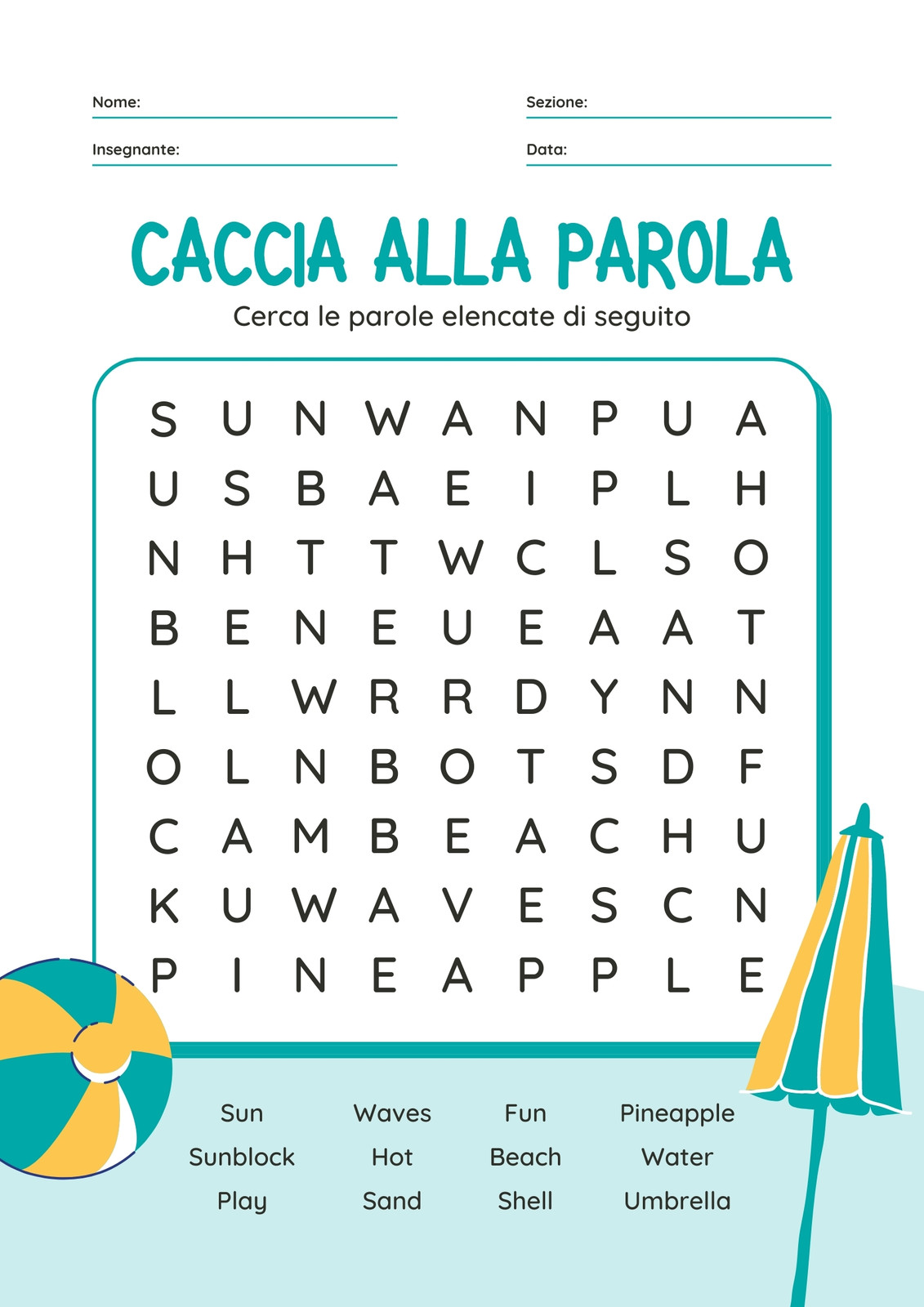 Bicolore Ricerca di Parole Scrittura/Parole Base Foglio di Esercizi Bicolore Ricerca di Parole Scrittura/Parole Base Foglio di Esercizi