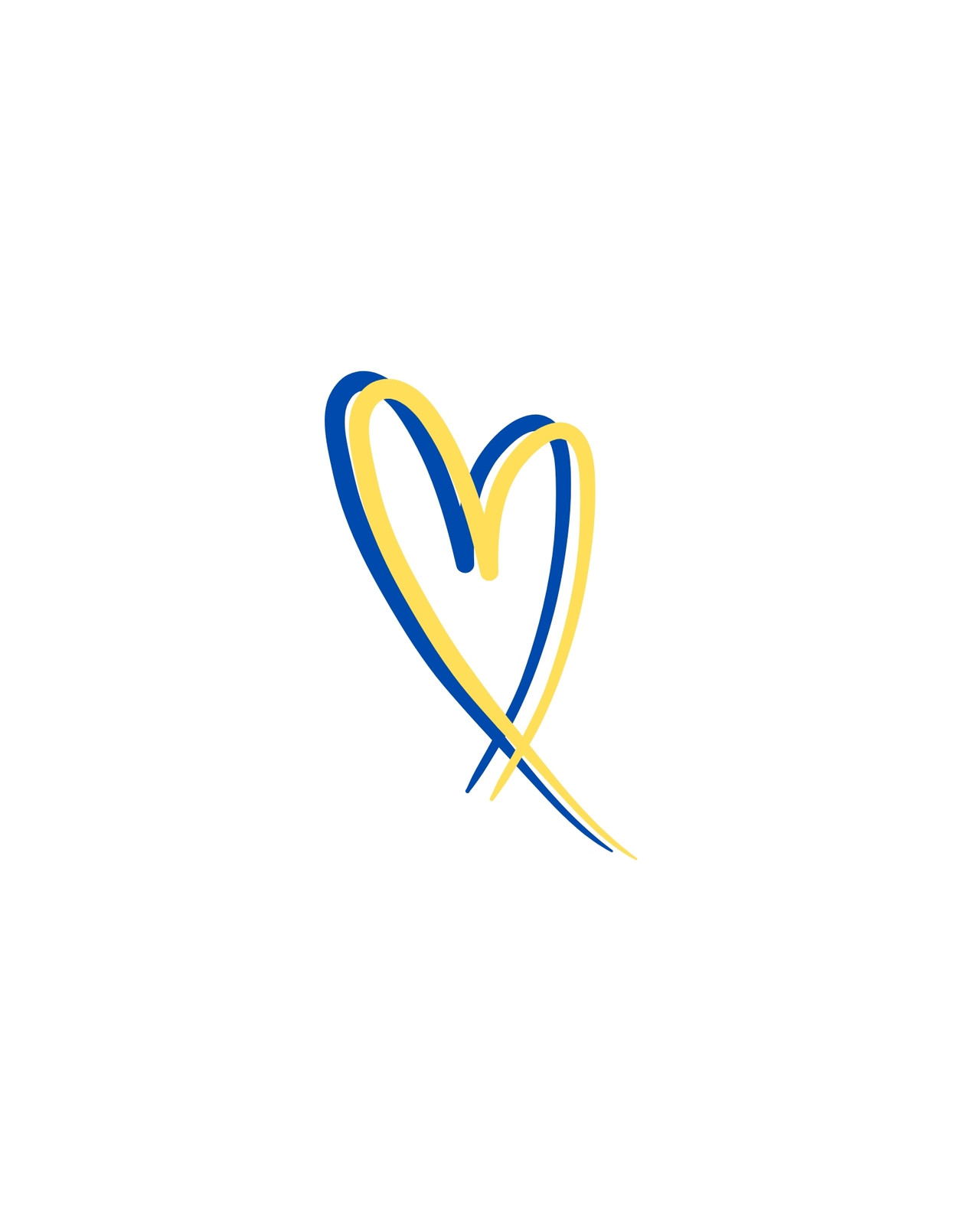 Blue Yellow Ukraine Support Help for Ukraine Instagram Post