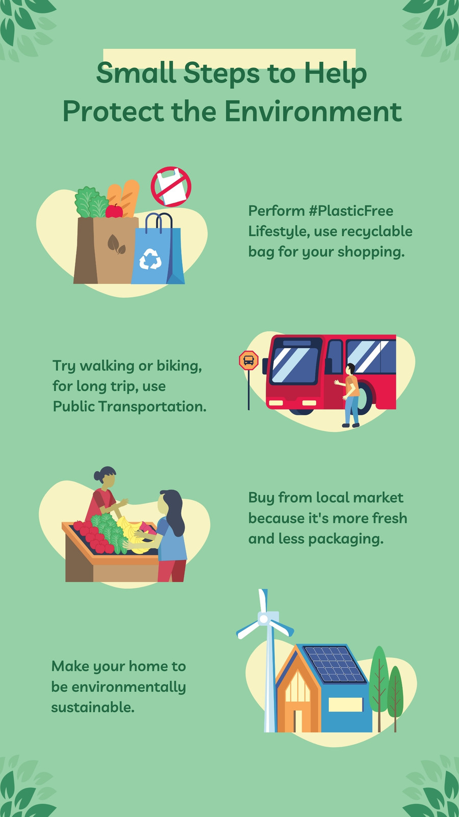 Steps to Help Protect the Environment