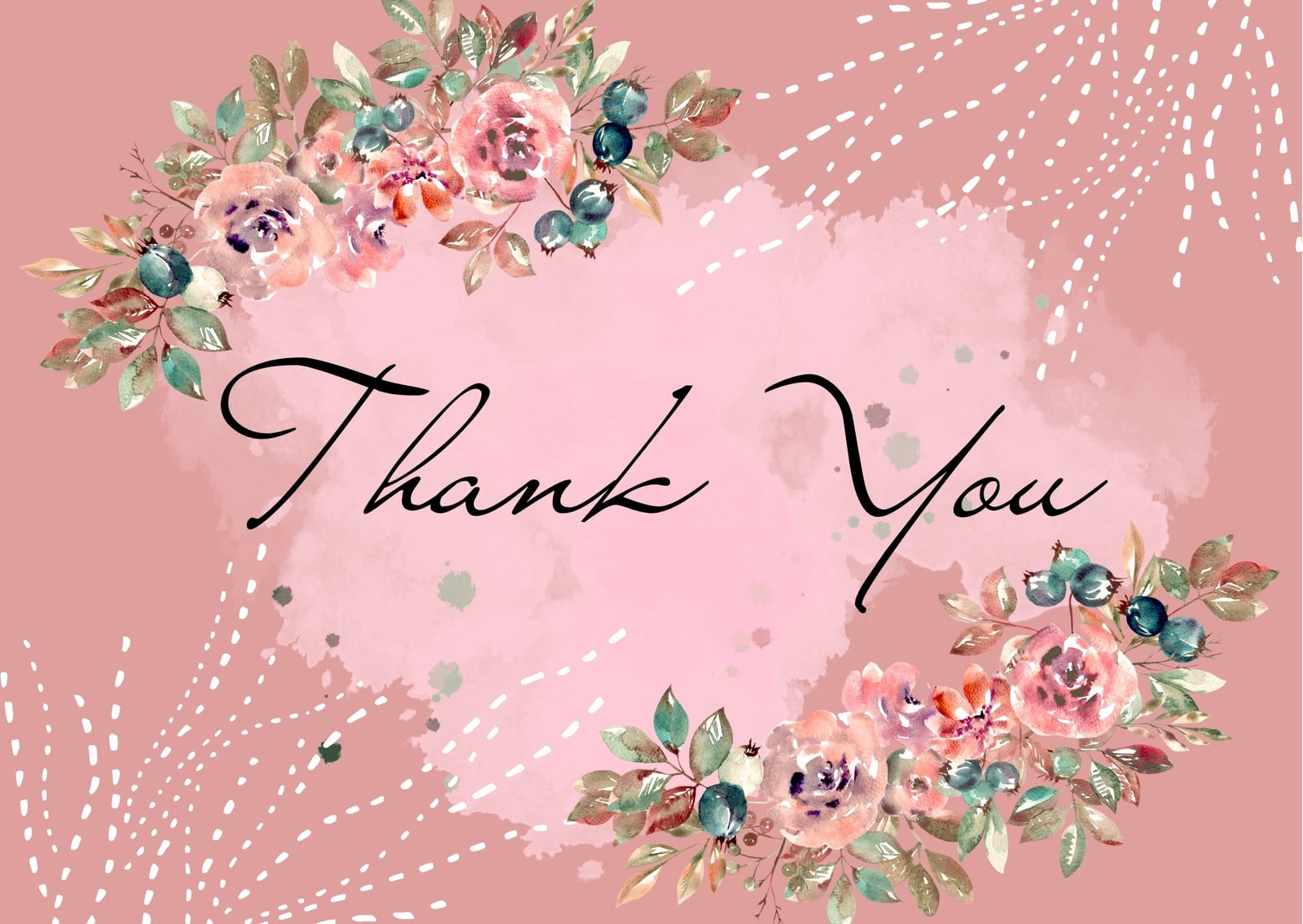Free custom printable graduation thank you card templates | Canva