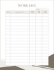 Example Photo Log Layout Free and customizable log templates