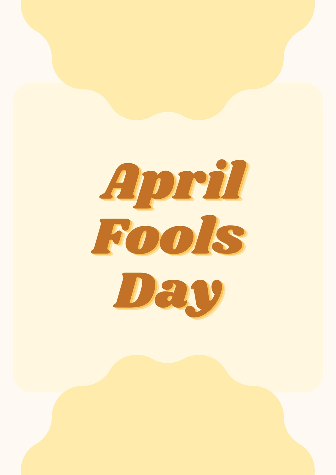 Free and customizable april fools templates