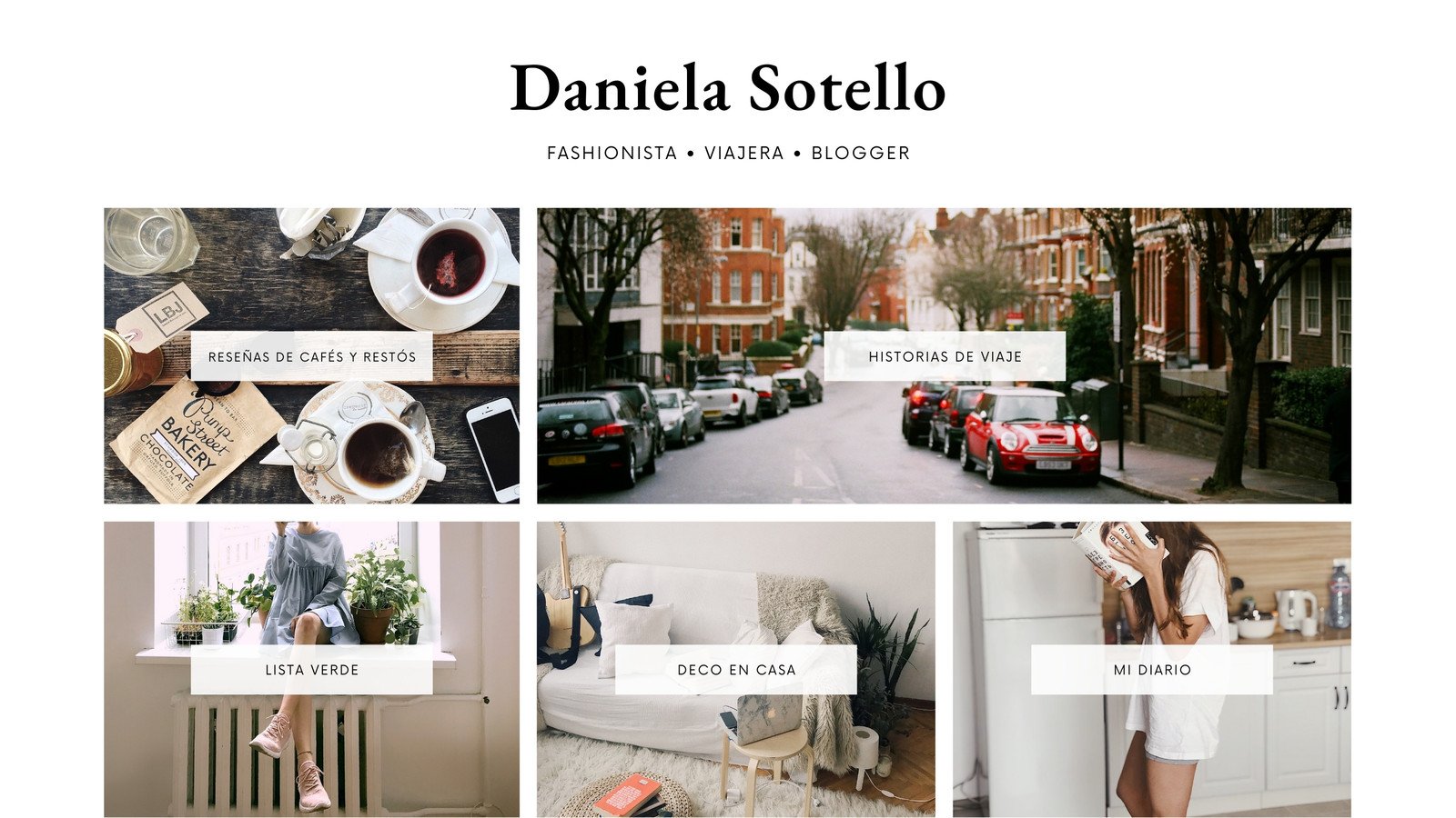 Blanco Negro Collage Fotos Sitio web de enlace en perfil