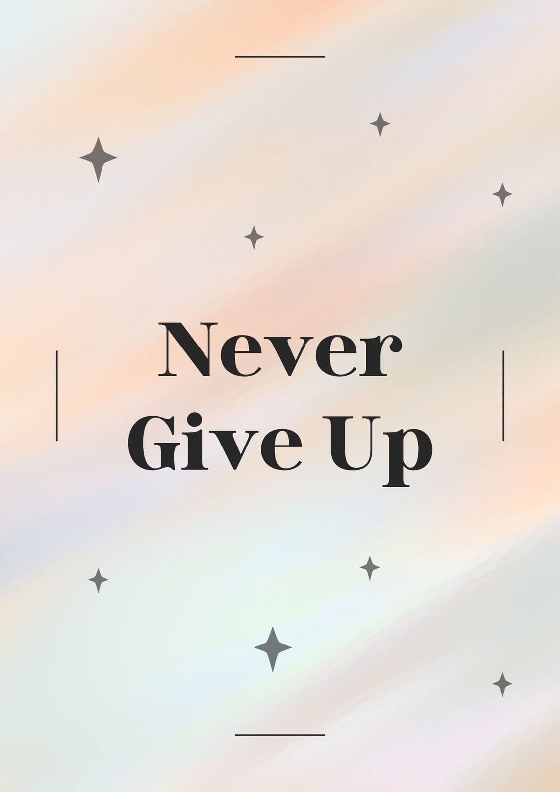 Free and customizable never give up quotes templates